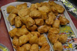 gebackenes Huhn